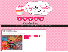 Tablet Screenshot of hugsandcookiesxoxo.com